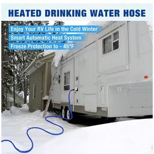 NEW 25 FT Heated Water Hose Withstand Down to -40℉ Lead &  BPA Free